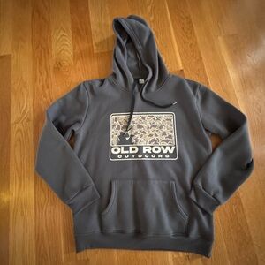 OLD ROW Gray Hoodie Sweatshirt 🦌
